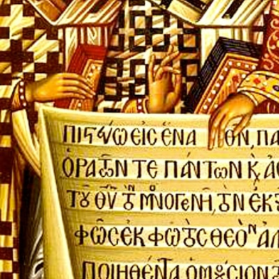 Icona del Concilio di Nicea