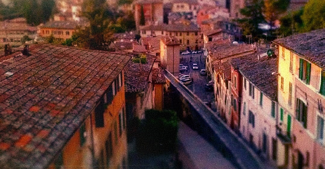 Veduta di Perugia